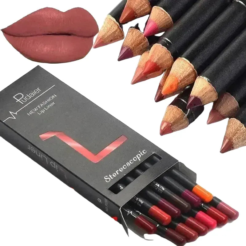 Hydrating Lip Liner for Everyday Wear — 12 colors