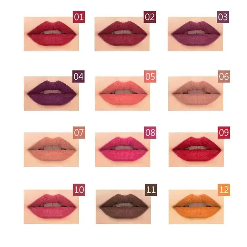 Nude Matte Lip Liner Pencil Hydrating Waterproof Longwear