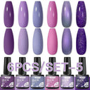Gel Polish Set for Home Use Long-Lasting
