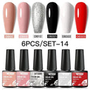 Gel Polish Set for Home Use Long-Lasting