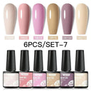 Gel Polish Set for Home Use Long-Lasting