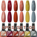 Gel Polish Set for Home Use Long-Lasting