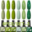 Gel Polish Set for Home Use Long-Lasting