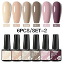 Gel Polish Set for Home Use Long-Lasting