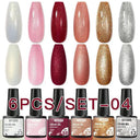 Gel Polish Set for Home Use Long-Lasting