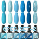 Gel Polish Set for Home Use Long-Lasting