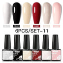 Gel Polish Set for Home Use Long-Lasting
