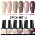Gel Polish Set for Home Use Long-Lasting