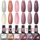 Gel Polish Set for Home Use Long-Lasting
