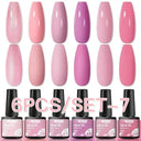 Gel Polish Set for Home Use Long-Lasting