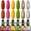 Gel Polish Set for Home Use Long-Lasting