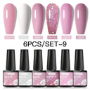 Gel Polish Set for Home Use Long-Lasting
