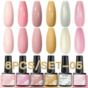 Gel Polish Set for Home Use Long-Lasting