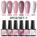Gel Polish Set for Home Use Long-Lasting