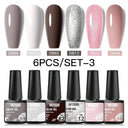 Gel Polish Set for Home Use Long-Lasting