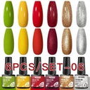 Gel Polish Set for Home Use Long-Lasting