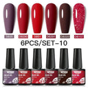 Gel Polish Set for Home Use Long-Lasting