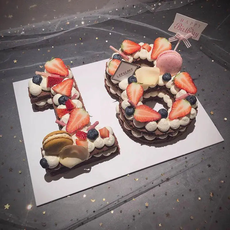 Number Cake Mold Set For Special Occasions Creative Baking