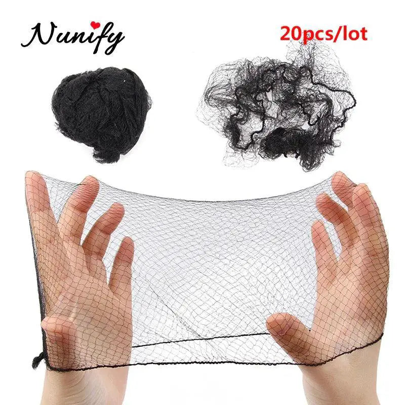 Nunify Elastic Nylon Hair Nets for Dancers and Athletes