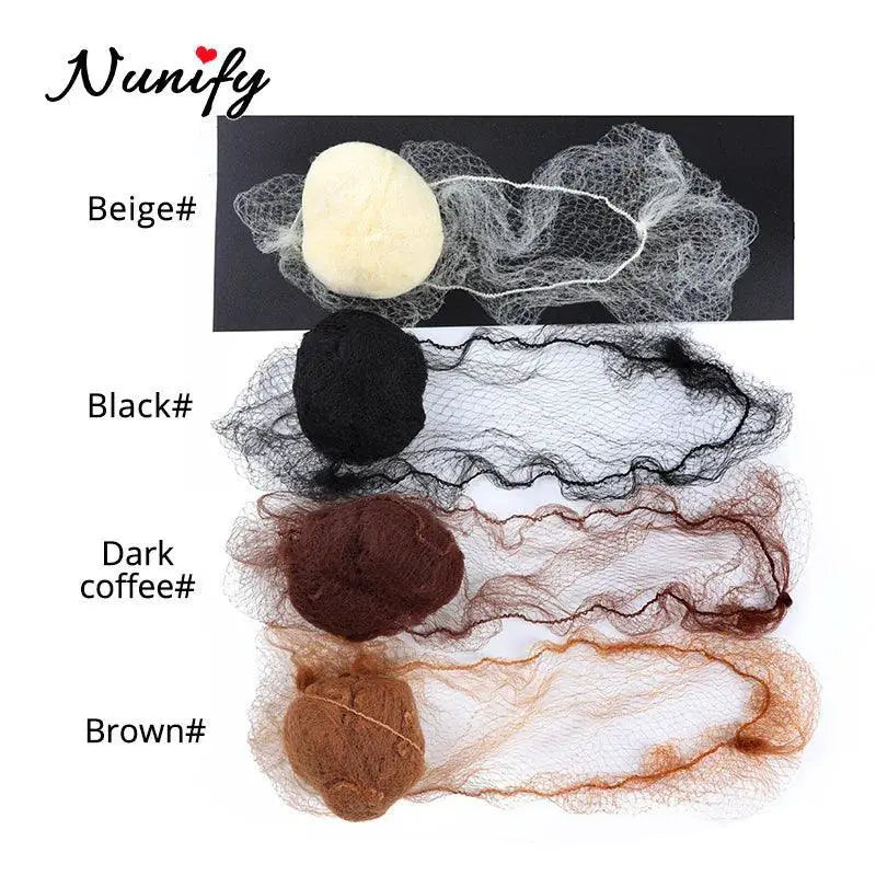 Nunify Elastic Nylon Hair Nets for Dancers and Athletes