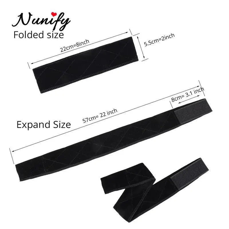 Nunify Velvet Wig Grip Headband Stylish Secure Accessory