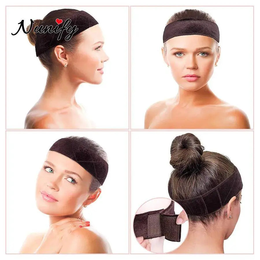 Nunify Velvet Wig Grip Headband Stylish Secure Accessory