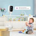 4MP Baby Monitor with Crying Detection