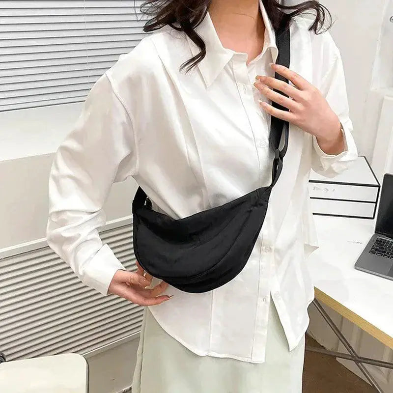 Nylon Hobos Shoulder Bag Stylish Lightweight Companion