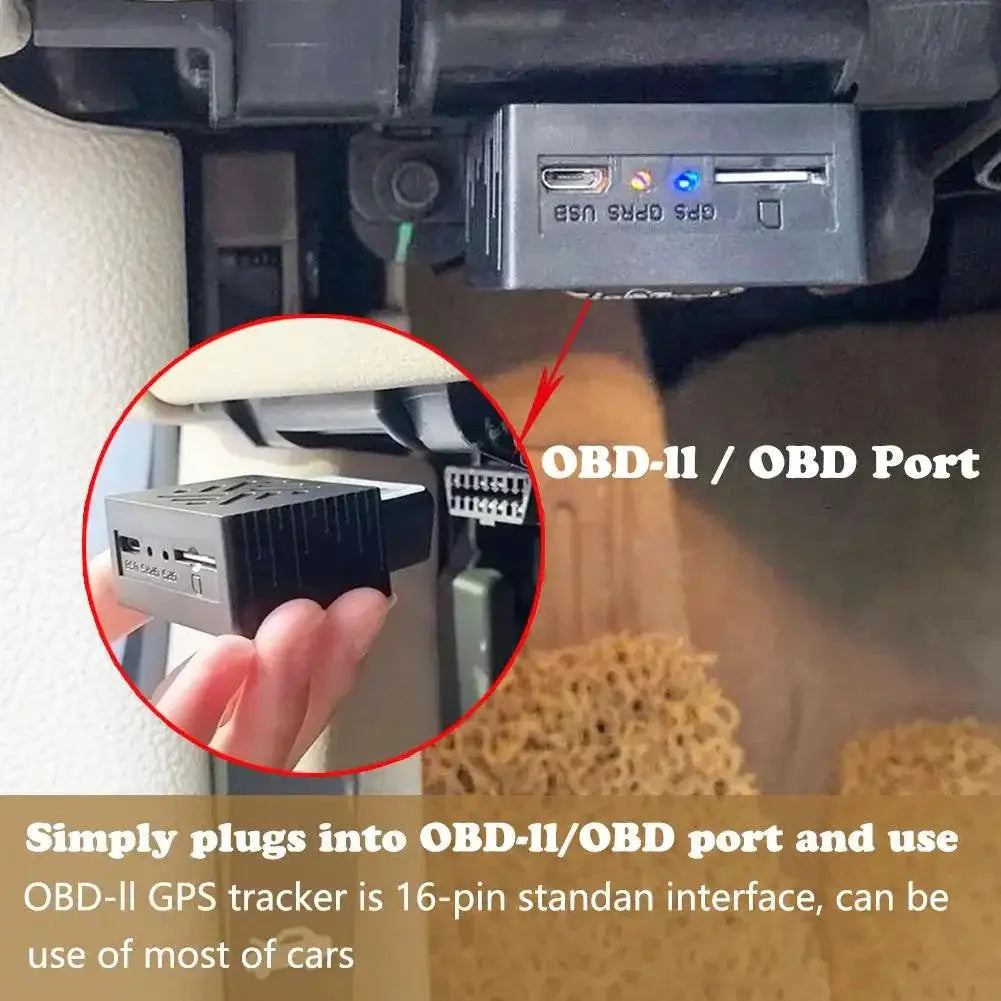 OBD II GPS Tracker For Cars Real Time Vehicle Tracking