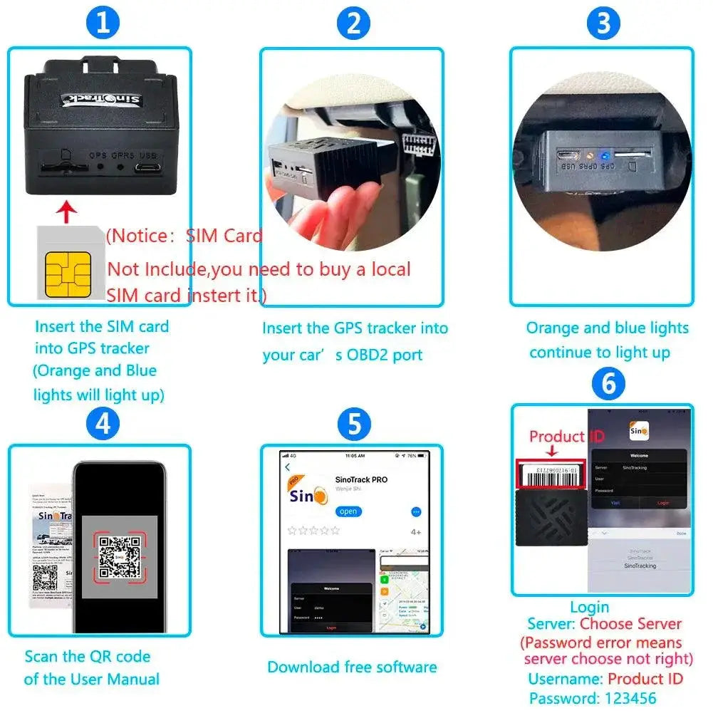 OBD II GPS Tracker For Cars Real Time Vehicle Tracking