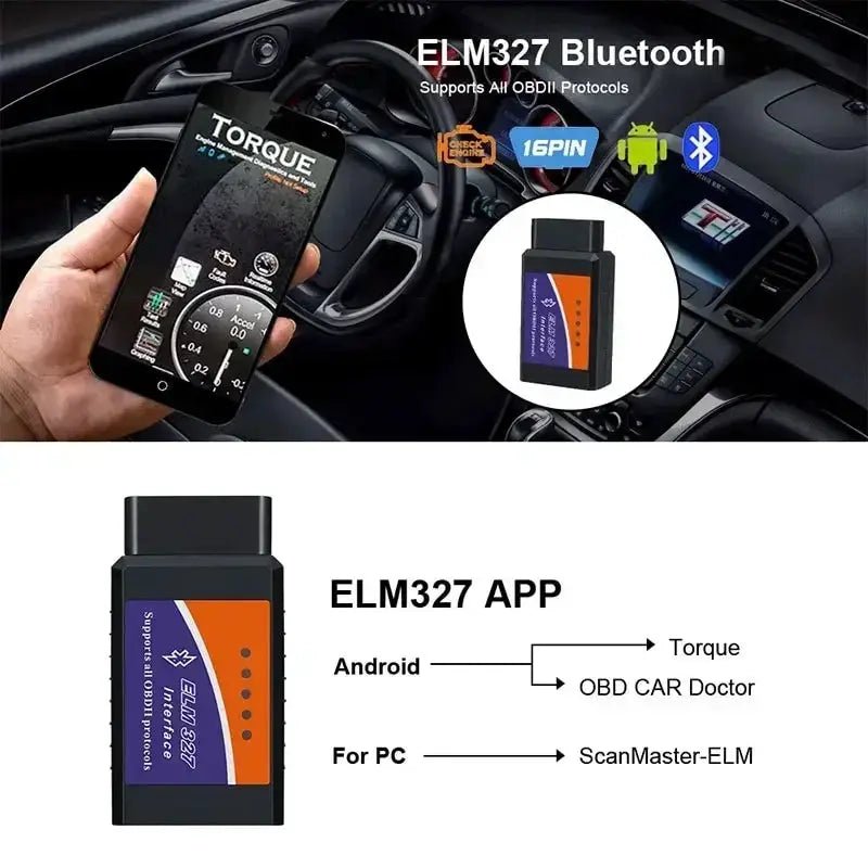OBD2 Scanner for Android Real-Time Data