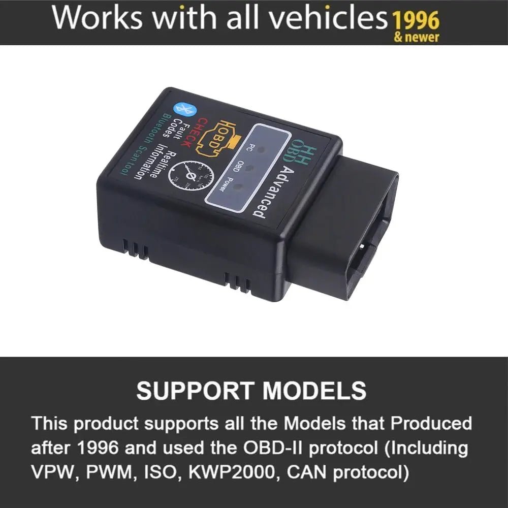 OBD2 Scanner for Cars Quick Diagnostics