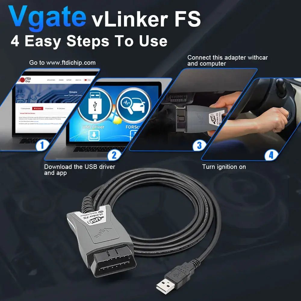 OBD2 Scanner for Ford and Mazda Checks