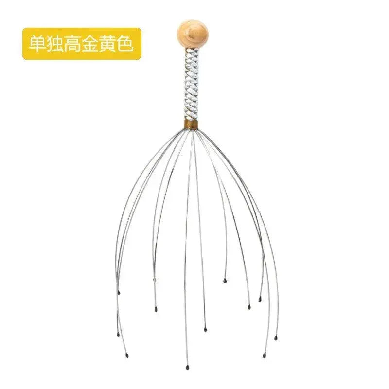 Octopus Body And Scalp Massager For Deep Stress Relief