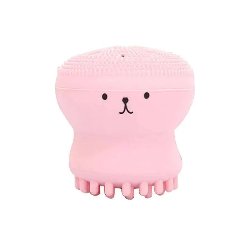Octopus Silicone Facial Brush For Gentle Deep Pore Cleansing