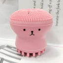 Octopus Silicone Facial Brush for Gentle Deep Pore Cleansing