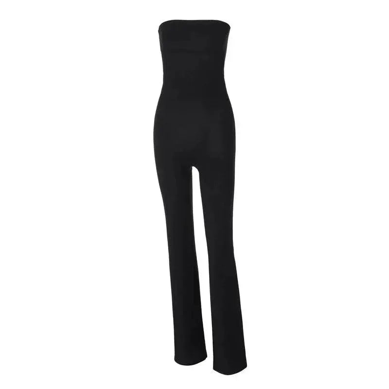 Off Shoulder Collar Top Sleek High Waist Chic Style