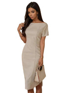 Flattering Off Shoulder Dress For Women