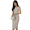 Flattering Off Shoulder Dress For Women