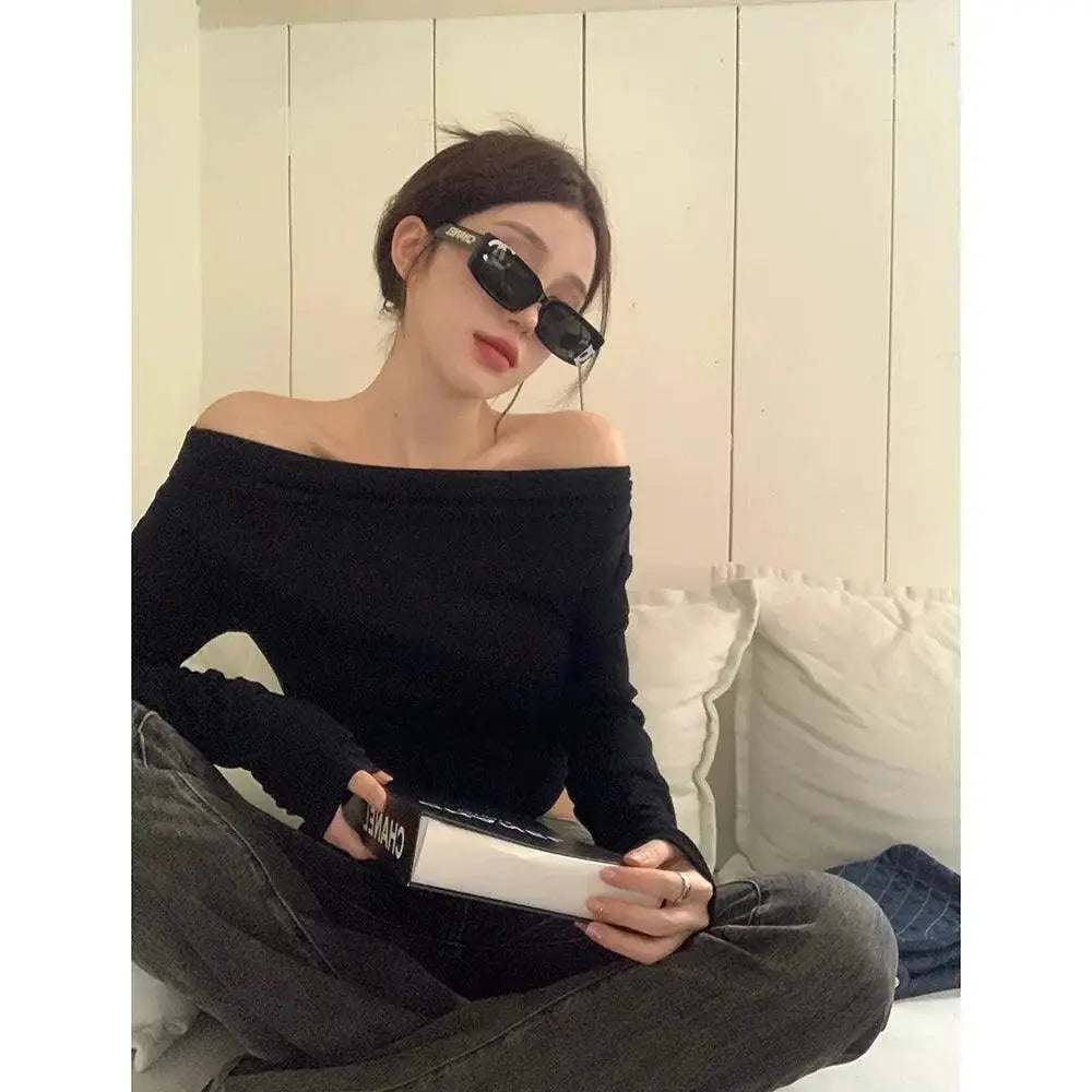 Off-Shoulder Tee for Women Flattering — product view 8