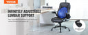 VEVOR Heavy Duty Executive Office Chair with Adjustable Support