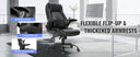 VEVOR Heavy Duty Executive Office Chair with Adjustable Support