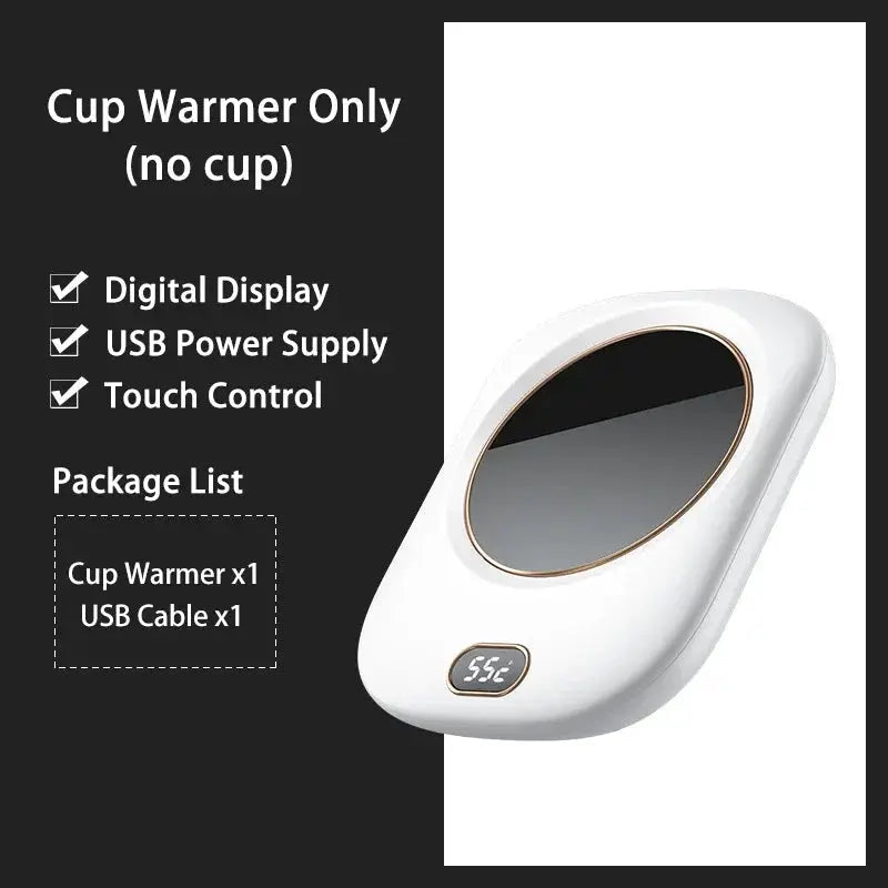 Office USB Mug Warmer Keeps Drinks Warm — product view 8