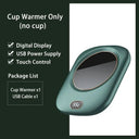 Office USB Mug Warmer Keeps Drinks Warm
