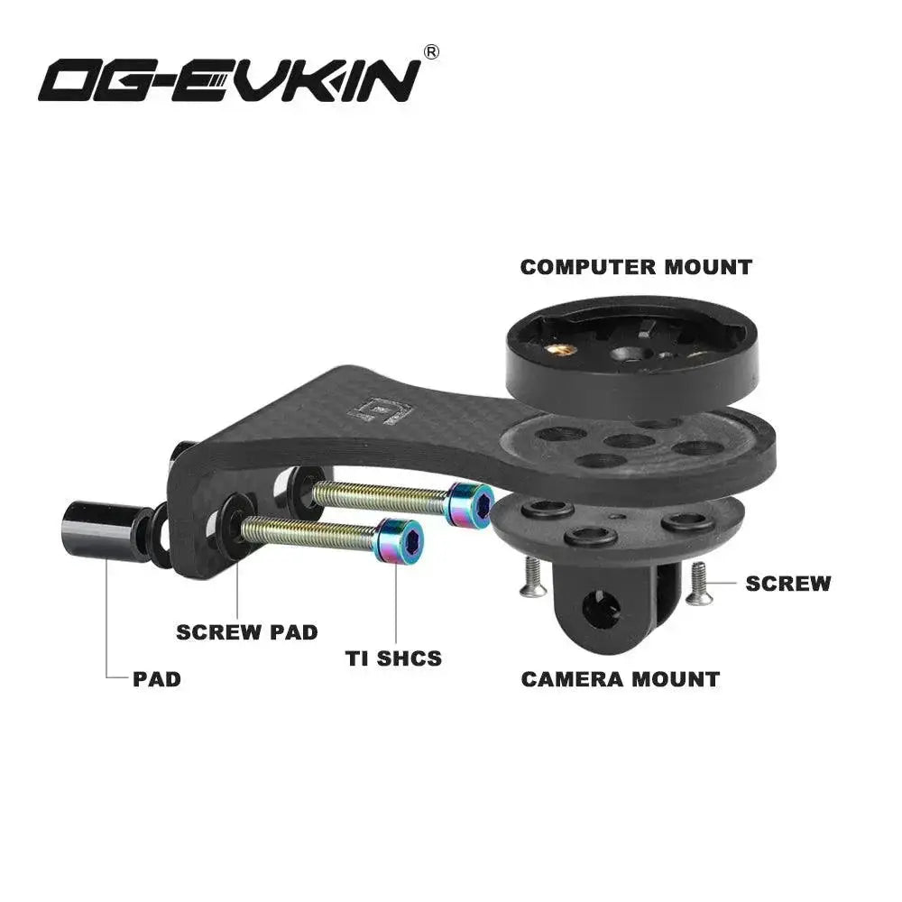 OG - EVKIN Lightweight Carbon Bike Stem Extension Mount