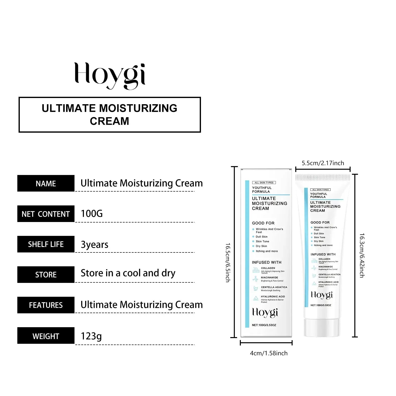Oil Control Moisturizing Cream for Glow