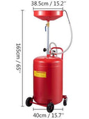VEVOR 20 Gallon Waste Oil Drain Tank Air Operated Drainer