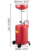 VEVOR 20 Gallon Waste Oil Drain Tank Air Operated Drainer