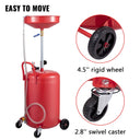 VEVOR 20 Gallon Waste Oil Drain Tank Air Operated Drainer