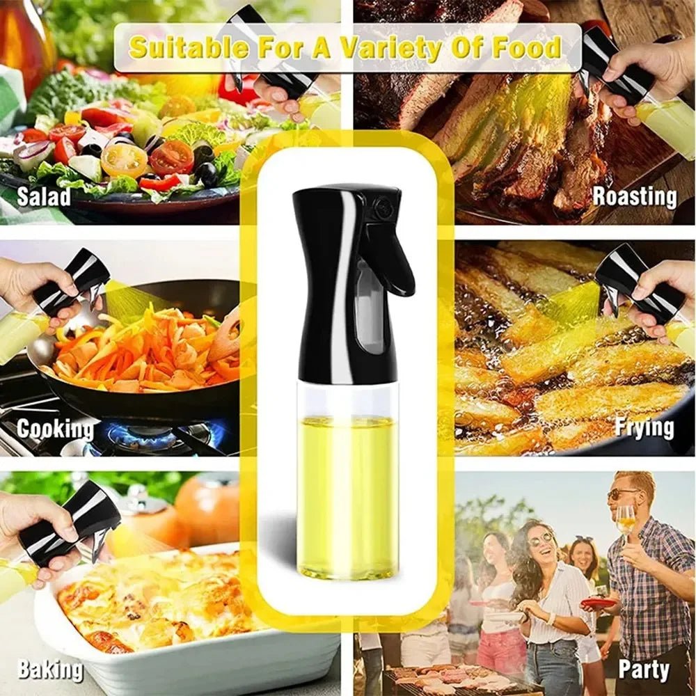 Oil Spray Bottle 200ml 300ml 500ml Olive Oil Dispenser For Kitchen And BBQ Today